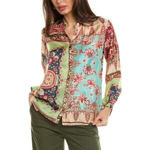 Johnny Was Thena Ambel Blouse Size Large